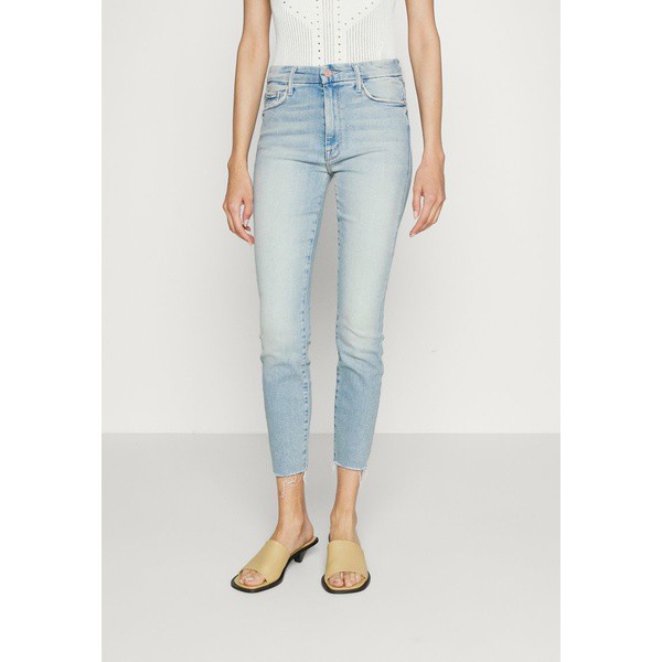 マザー レディース カジュアルパンツ ボトムス HIGH WAISTED LOOKER FRAY - Jeans Skinny Fit - au revoir au revoir