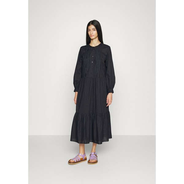 ザ・クープルス レディース ワンピース トップス ROBE LONGUE VOILE BRODERIE NAVAJO - Shirt dress - black black