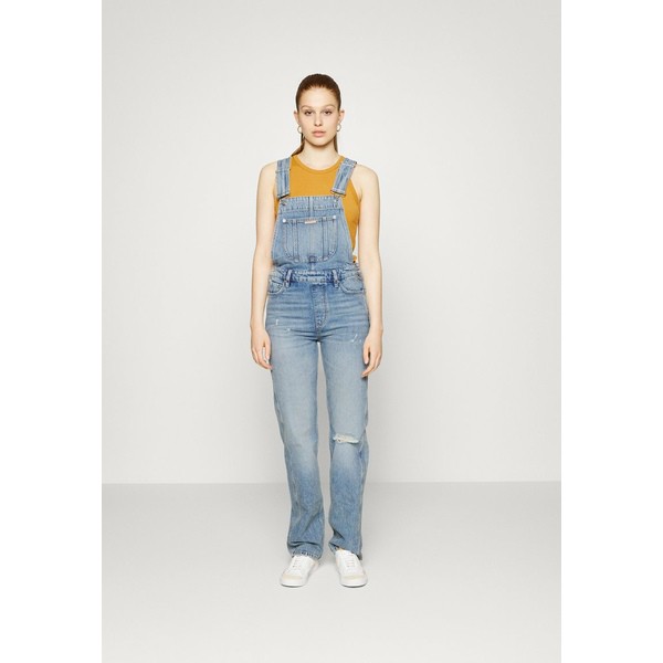 スコッチアンドソーダ レディース カジュアルパンツ ボトムス DUNGAREE - Dungarees - washed indigo washed indigo