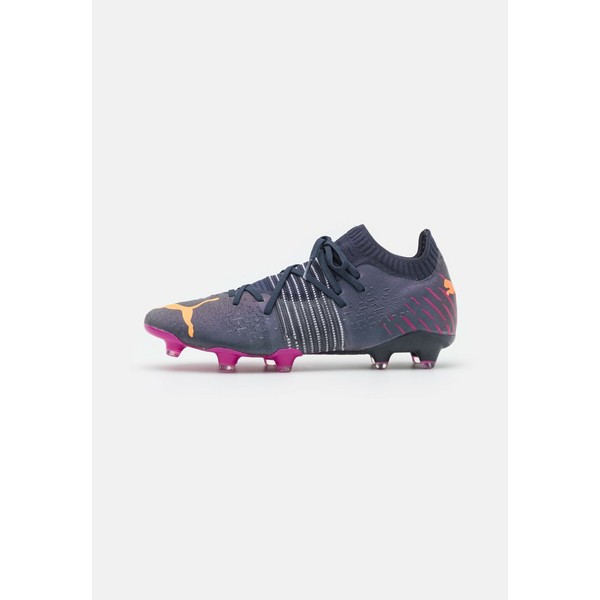 プーマ メンズ ブーツ＆レインブーツ シューズ FUTURE 1.2 FG/AG - Moulded stud football boots - parisian night/neon citrus/festival