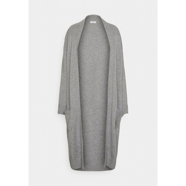 クローズド レディース ニット&セーター アウター LONG CARDIGAN - Cardigan - grey heather melange grey heather melange