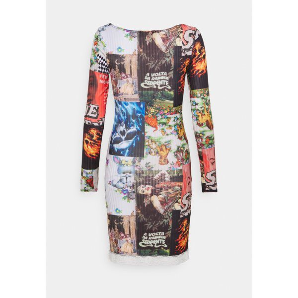 新作安い ニューガールオーダー PATCHWORK MINI DRESS - Day dress - multi multiの通販はau PAY マーケット - asty|商品ロットナンバー:496339240 レディース ワンピース トップス お得人気