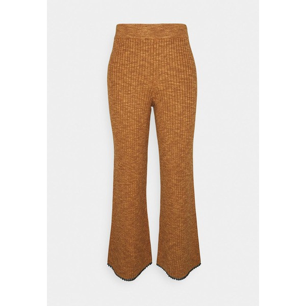 プロエンザ スクーラー ホワイト レーベル レディース カジュアルパンツ ボトムス FINE GAUGE PANTS - Trousers - chestnut/sky blue che