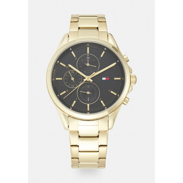 トミー ヒルフィガー レディース 腕時計 アクセサリー STELLA - Watch - gold-coloured/black gold-coloured/black