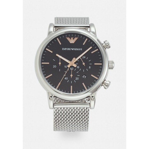 エンポリオ アルマーニ メンズ 腕時計 アクセサリー LUIGI - Chronograph watch - silver-coloured silver-coloured