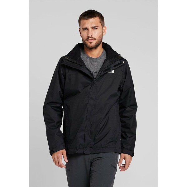 ノースフェイス メンズ コート アウター EVOLVE TRICLIMATE JACKET 2-IN-1 - Hardshell jacket - black black