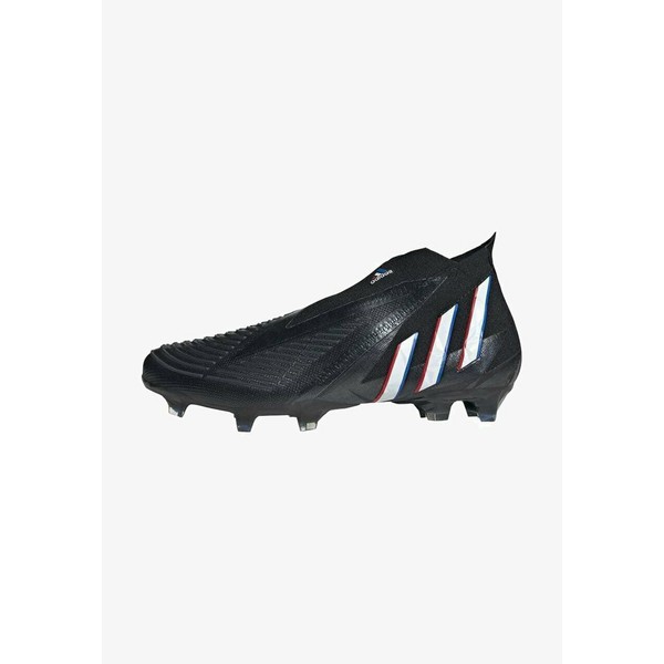 アディダス レディース ブーツ＆レインブーツ シューズ PREDATOR EDGE FG - Moulded stud football boots - black/white/red black/white