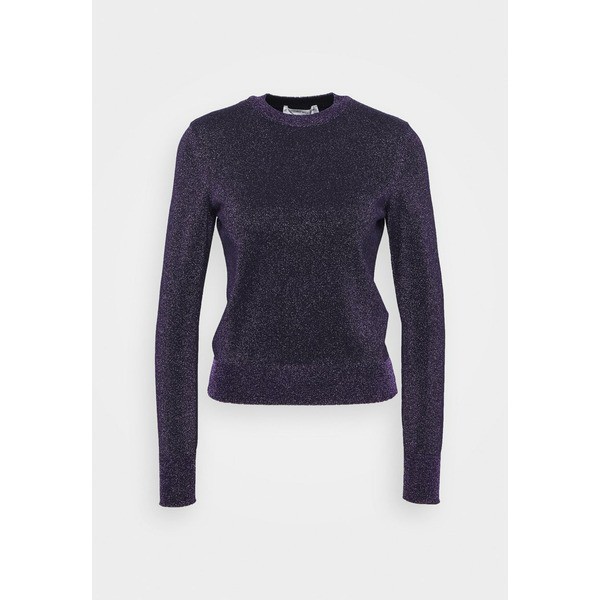 ヴィクトリア ベッカム レディース パーカー・スウェットシャツ アウター CREWNECK JUMPER - Jumper - dark purple dark purple