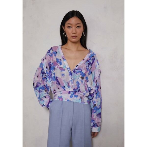 イロ レディース シャツ トップス OTAKI - Blouse - blue/pink blue/pink