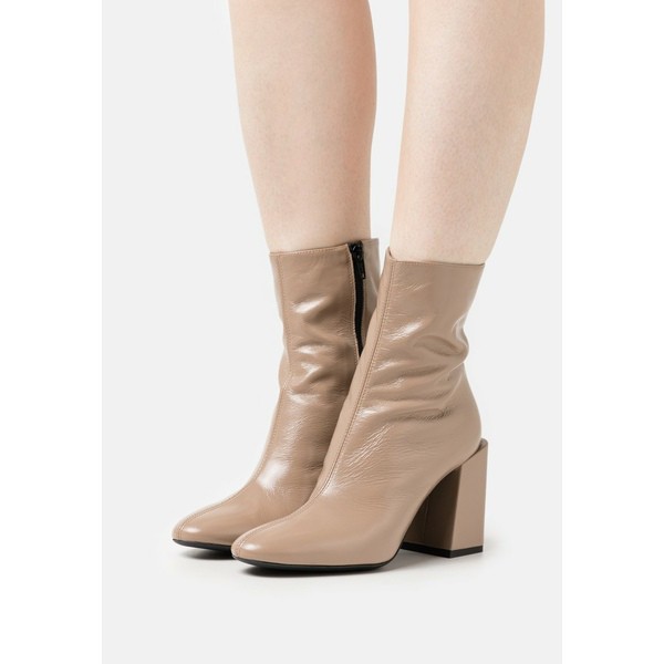 フルラ レディース ブーツ＆レインブーツ シューズ BLOCK BOOT - High heeled ankle boots - greige greige