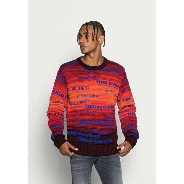 カルロ コルッチ レディース パーカー・スウェットシャツ アウター Jumper - navy/red/yellow navy/red/yellow