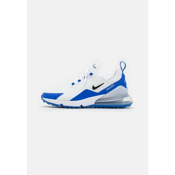 ナイキ メンズ ゴルフ スポーツ AIR MAX 270 G - Golf shoes - white/black/racer blue/pure platinum/metallic silver white/black/race