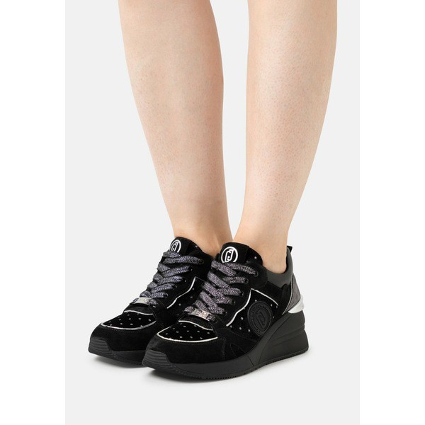 リュージョー レディース スニーカー シューズ ALYSSA - Trainers - black black