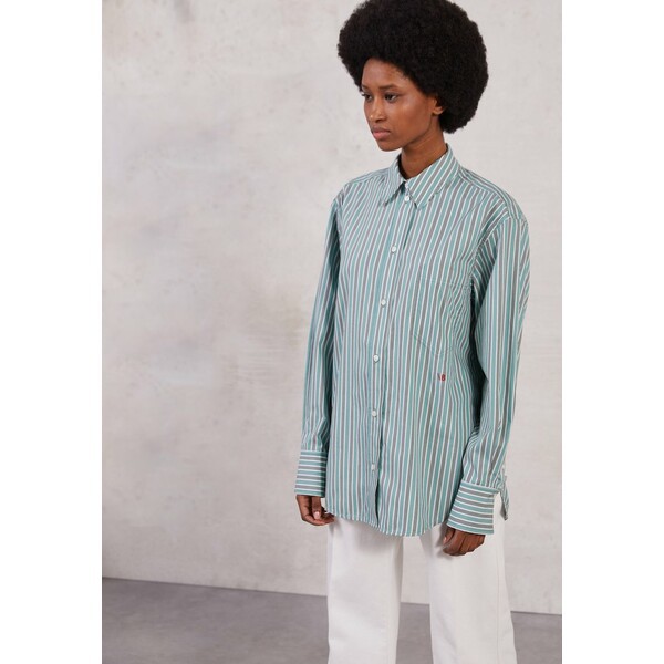 ヴィクトリア ベッカム レディース シャツ トップス PATCH POCKET MEN'S SHIRT - Button-down blouse - spearmint spearmint