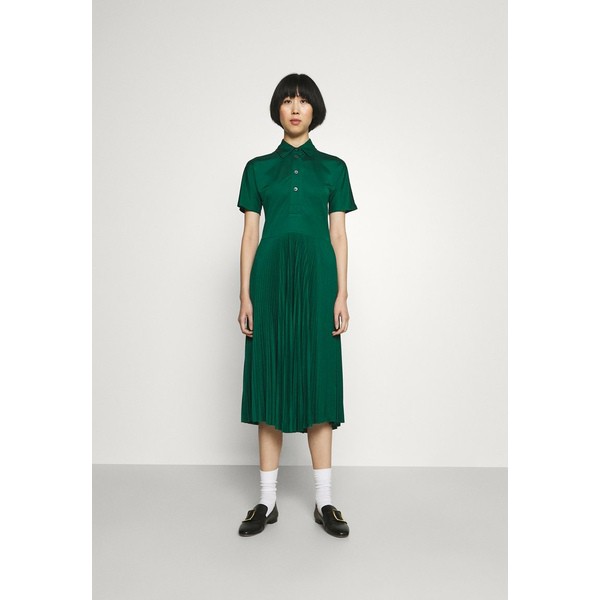 ポールスミス レディース ワンピース トップス PLEATED DRESS - Shirt dress - green green