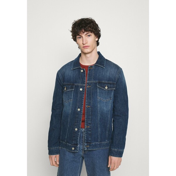 ドンダップ メンズ コート アウター JACKET - Denim jacket - blue blue