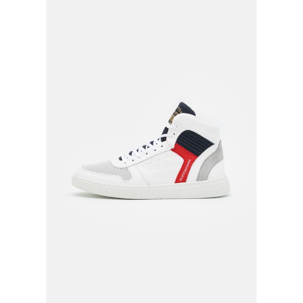 セール特価 スコッチアンドソーダ メンズ White Blue Red Silver White Blue Red Silver Trainers High Top Brilliant シューズ スニーカー その他スニーカー Sutevalle Org