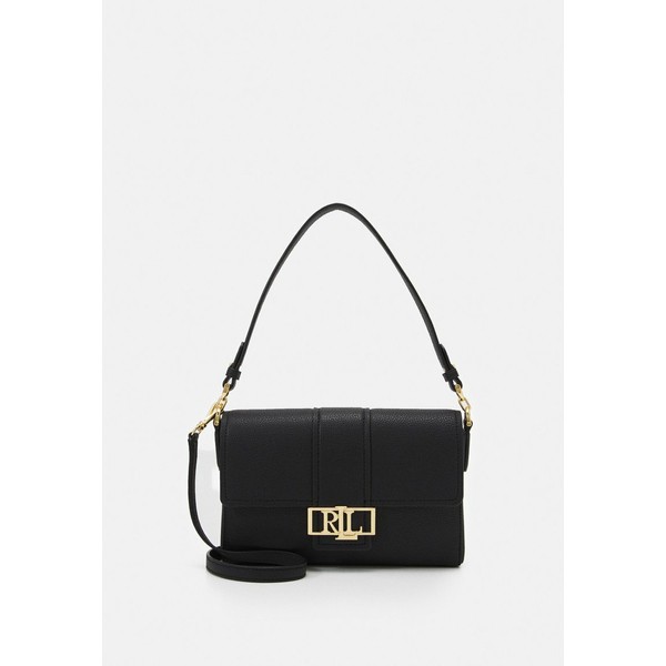 ラルフローレン レディース ハンドバッグ バッグ LEATHER SPENCER SHOULDER BAG - Handbag - black black