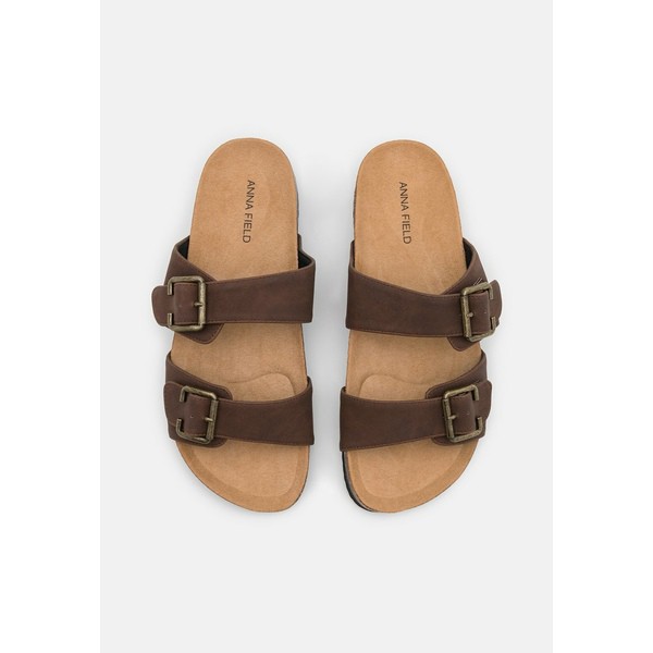 人気品質保証 アンナフィールド Slippers - dark brown dark brownの通販はau PAY マーケット - asty|商品ロットナンバー:496368571 レディース サンダル シューズ 低価送料無料