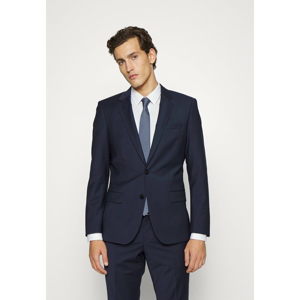 フューゴ メンズ パーカー・スウェットシャツ アウター HENRY - Suit jacket - dark blue dark blue