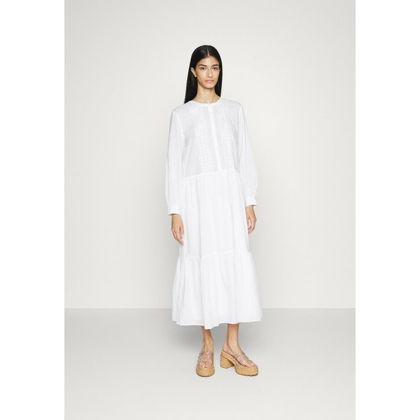 ザ・クープルス レディース ワンピース トップス ROBE LONGUE VOILE BRODERIE NAVAJO - Shirt dress - white white