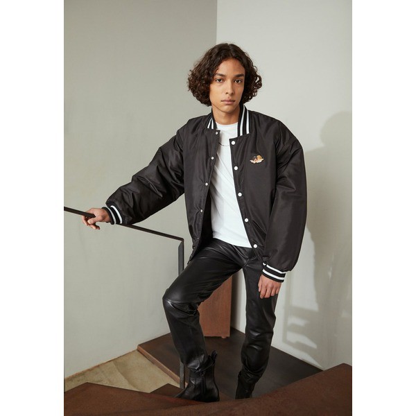 フィオルッチ レディース コート アウター MILAN TEDDY JACKET UNISEX - Bomber Jacket - black black