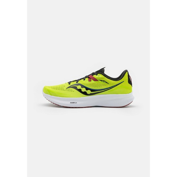 サッカニー メンズ ランニング スポーツ RIDE 15 - Neutral running shoes - acid lime/spice acid lime/spice