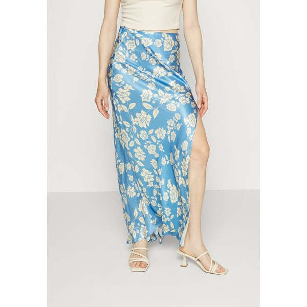 ベックアンドブリッジ レディース スカート ボトムス BLOSSOM SKIRT - Maxi skirt - blue blue