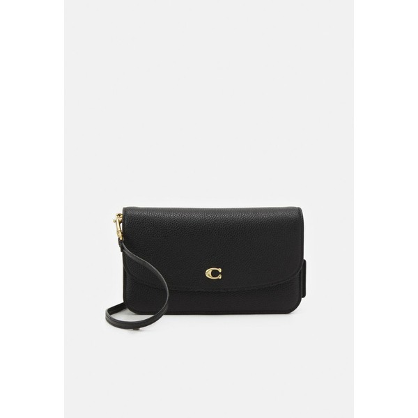 コーチ レディース ショルダーバッグ バッグ POLISHED PEBBLE HAYDEN CROSSBODY - Across body bag - black black