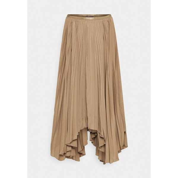 ラルフローレン レディース スカート ボトムス PLEATED GEORGETTE HANDKERCHIEF SKIRT - A-line skirt - honey brown honey brown