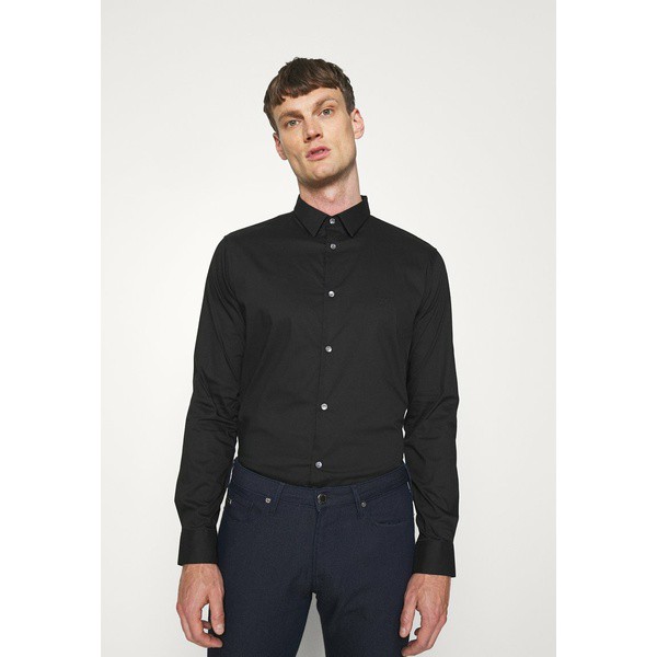 エンポリオ アルマーニ メンズ シャツ トップス Formal shirt - nero nero