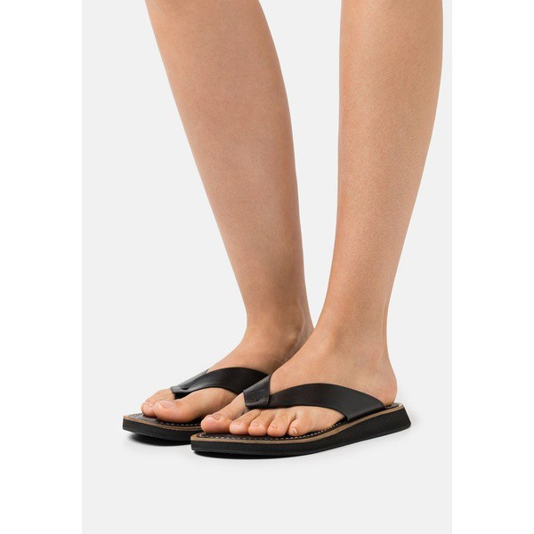 ラグアンドボーン レディース サンダル シューズ PARKER THONG - T-bar sandals - black black