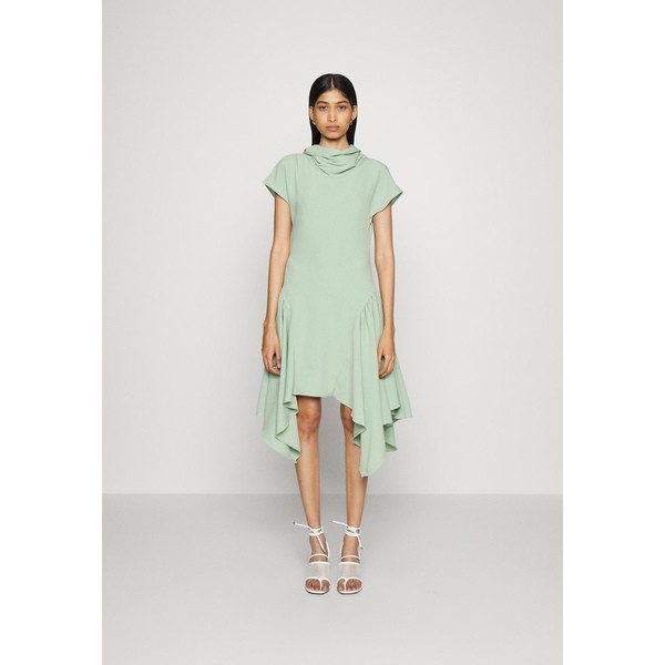 エレメ レディース ワンピース トップス DOUBLE DRAPED DRESS - Day dress - sage sage