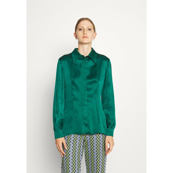 アルベルタ フェレッティ レディース シャツ トップス BLOUSE - Button-down blouse - green green