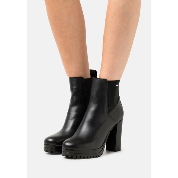 トミーヒルフィガー レディース ブーツ＆レインブーツ シューズ ESSENTIALS BOOT - Classic ankle boots - black black