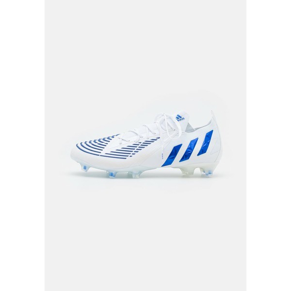 アディダス メンズ ブーツ＆レインブーツ シューズ PREDATOR EDGE LOW FG - Moulded stud football boots - white white