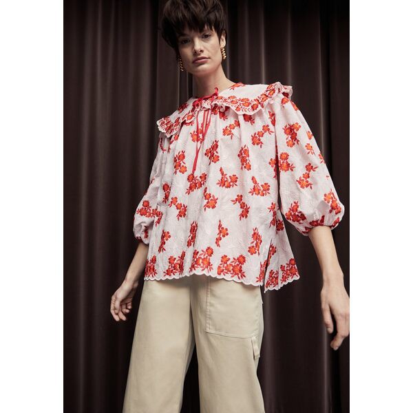 ヴィヴェッタ レディース シャツ トップス FLOWER BLOUSE - Blouse - fantasia base rosa/rosa fantasia base rosa/rosa