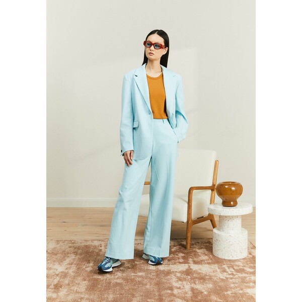 サムス サムス レディース カジュアルパンツ ボトムス KAI TROUSERS - Trousers - iced aqua iced aqua