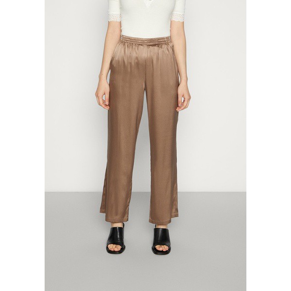 ロサムンド レディース カジュアルパンツ ボトムス TROUSERS - Trousers - dark sand dark sand