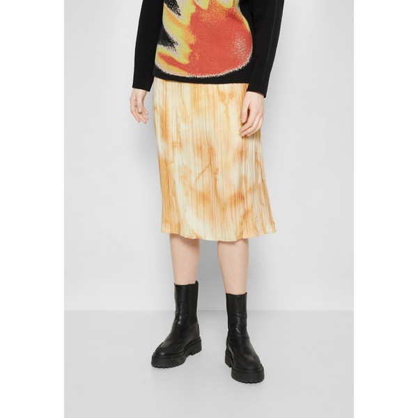 ホルツワイラー レディース スカート ボトムス CARE SKIRT - Pleated skirt - yellow mix yellow mix