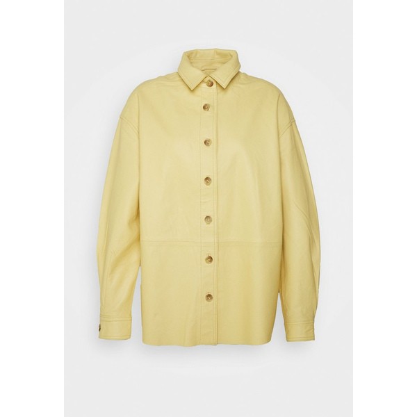 セカンド デイ レディース シャツ トップス MANON DAILY - Button-down blouse - straw straw