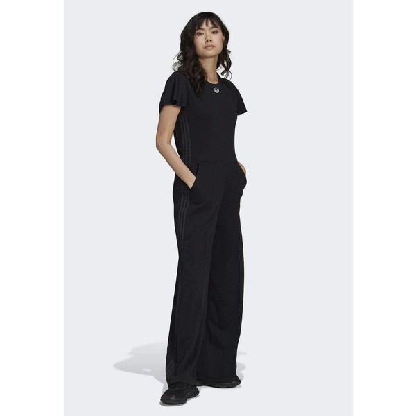 スプリングフェア アディダスオリジナルス レディース ワンピース トップス Jumpsuit Black Black 時間指定不可 Icctower Mn