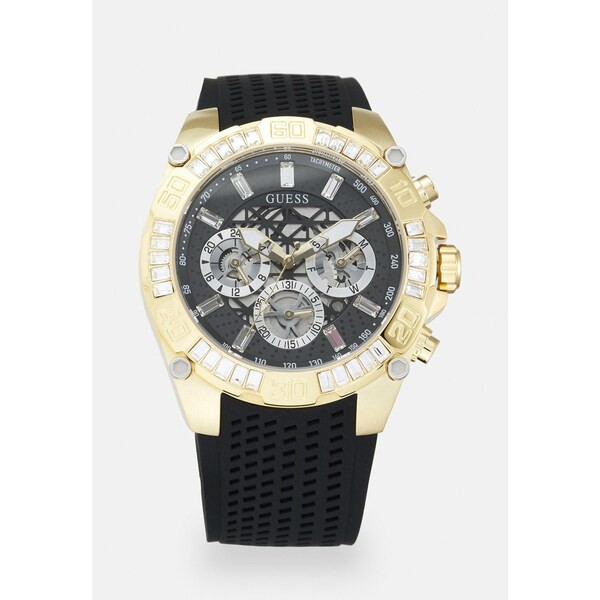 ゲス メンズ 腕時計 アクセサリー TROPHY - Chronograph watch - gold-coloured/black gold-coloured/black