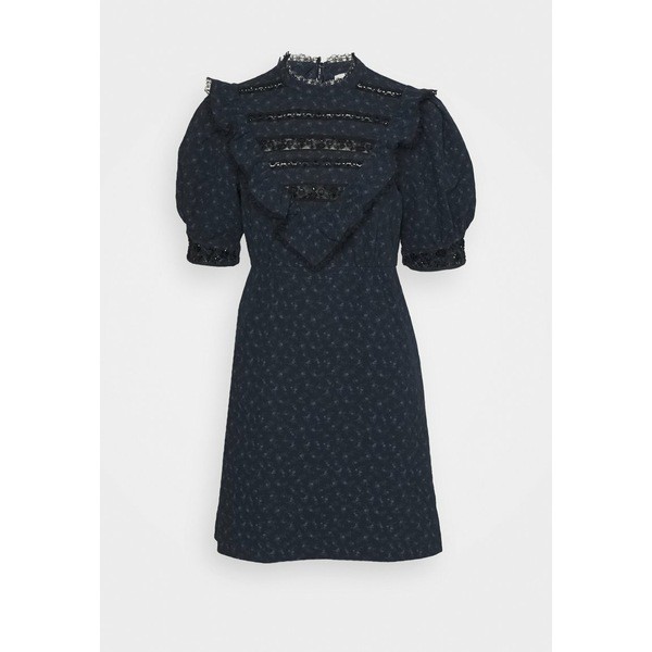 コーチ レディース ワンピース トップス SHORT PARTY DRESS - Cocktail dress / Party dress - black/dark blue black/dark blue