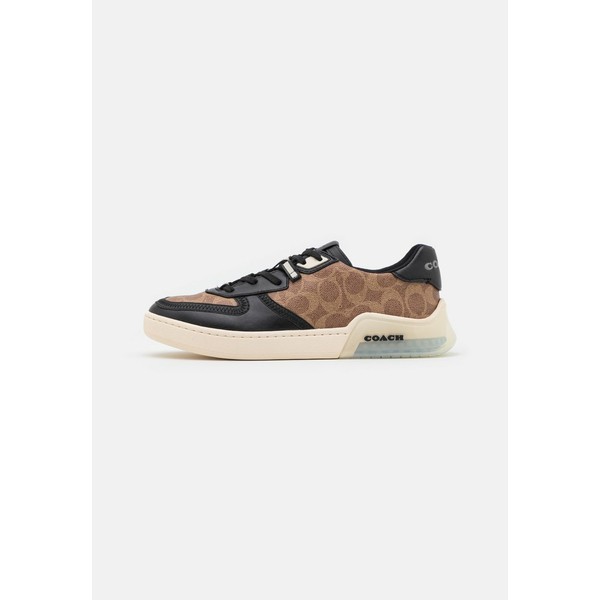 コーチ メンズ スニーカー シューズ CITYSOLE SIGNATURE COURT - Trainers - tan/saddle tan/saddle