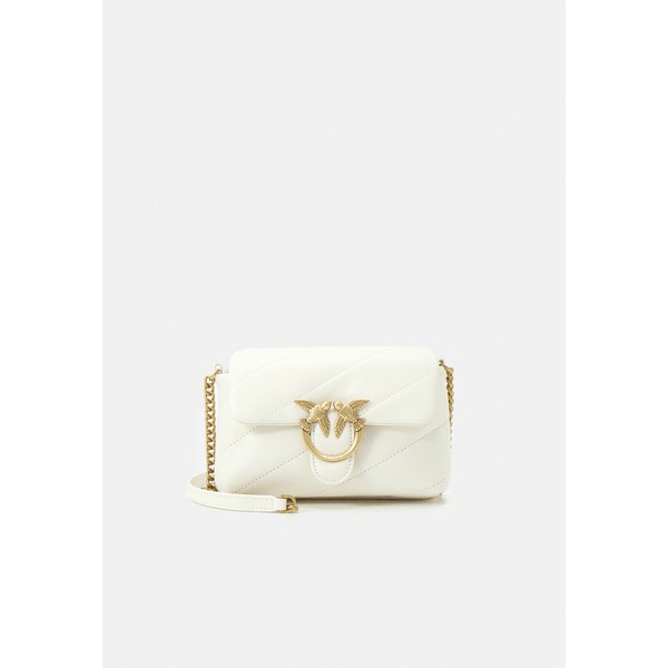 ピンコ レディース ショルダーバッグ バッグ LOVE BABY PUFF MAXY QUILT - Across body bag - white/gold-coloured white/gold-coloured