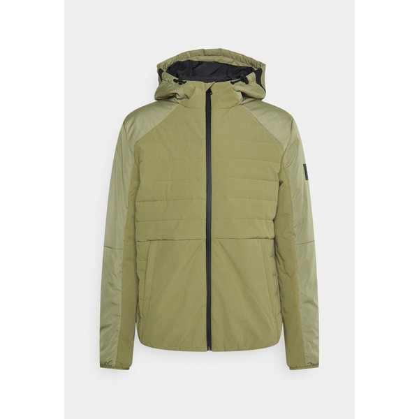 カルバンクライン メンズ コート アウター STRETCH HYBRID JACKET - Light jacket - delta green delta green