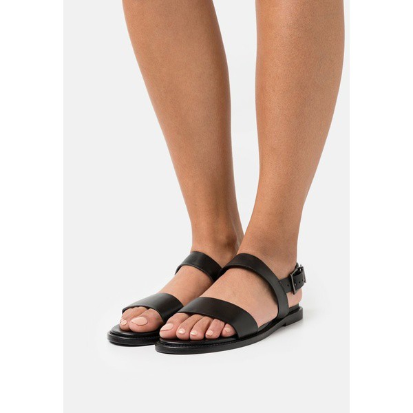 クローズド レディース サンダル シューズ Sandals - black black