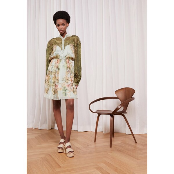 アルベルタ フェレッティ レディース ワンピース トップス DRESS - Shirt dress - fantasy green fantasy green