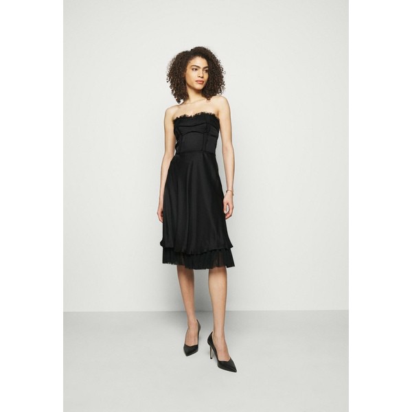 モスキーノ レディース ワンピース トップス Cocktail dress / Party dress - black black